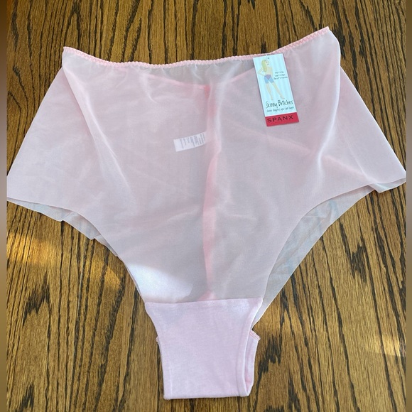 SPANX Skinny Britches Hipster Panties 3XL Gloss Pink Underwear Sheer Shaper NWT - Picture 1 of 6